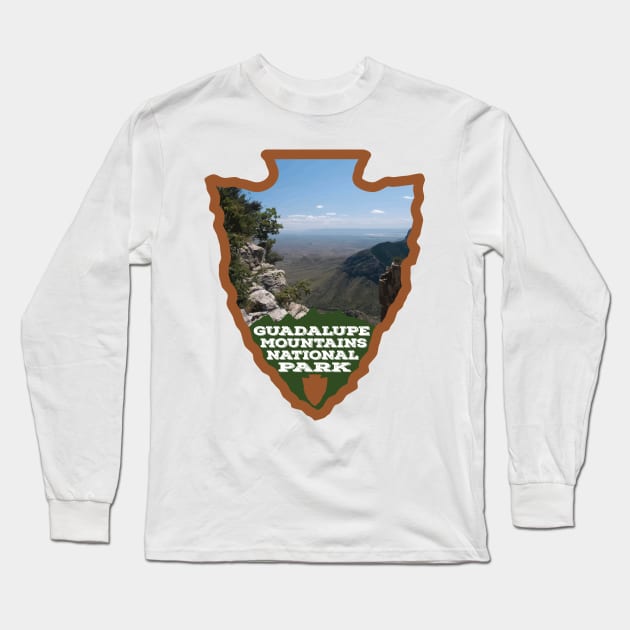 Guadalupe Mountains National Park arrowhead Long Sleeve T-Shirt by nylebuss